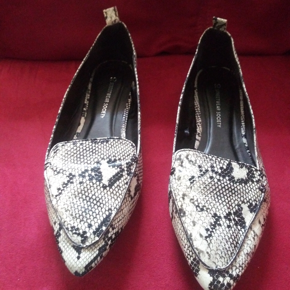 Faux snakeskin Flats - Picture 5 of 6